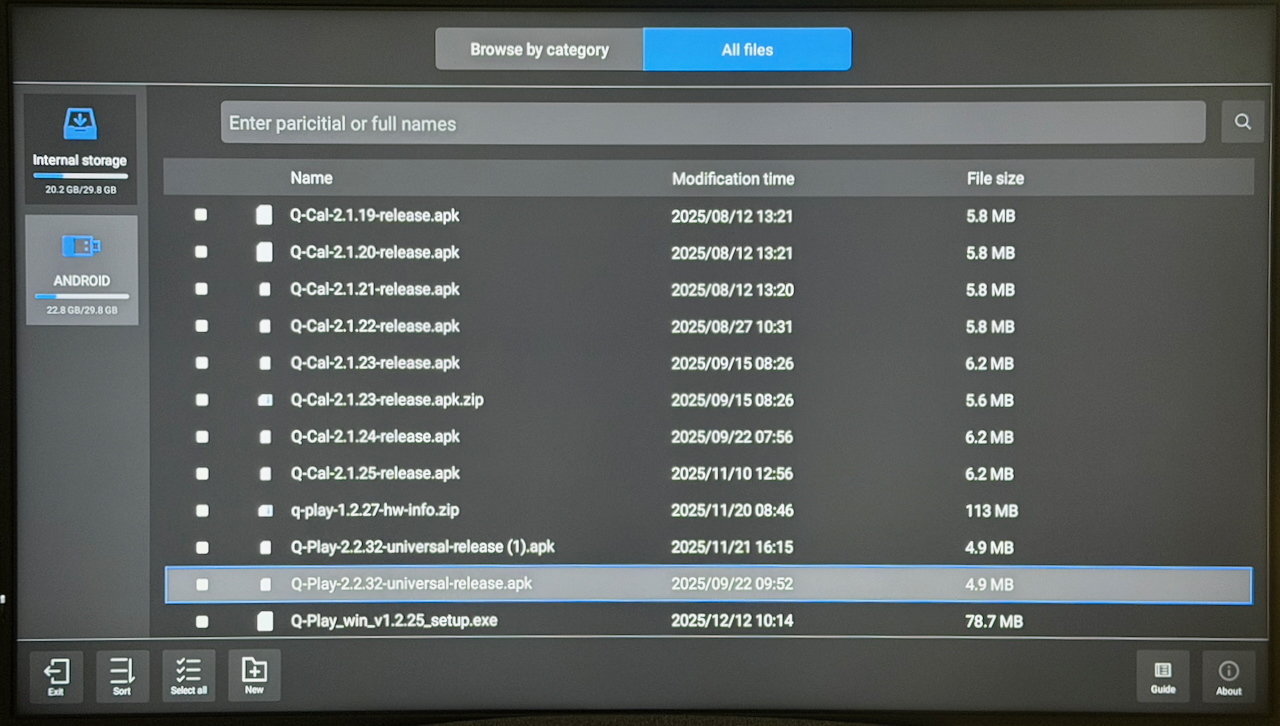 Install Q-Play on Hisense